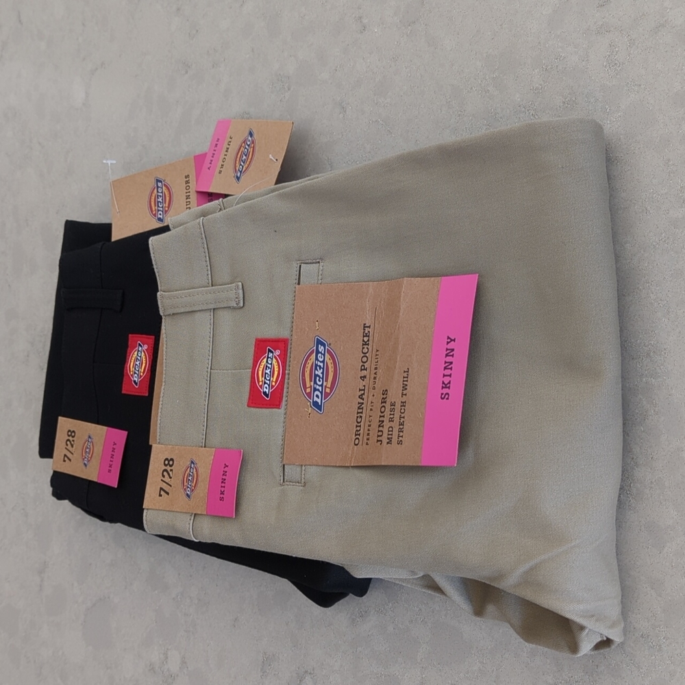 Dickies original 4 pocket pants juniors 7/28